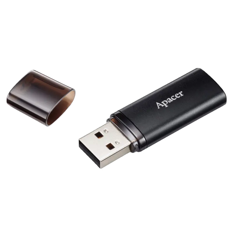 USB Flash накопитель Apacer AH25B, 32Гб, Чёрный