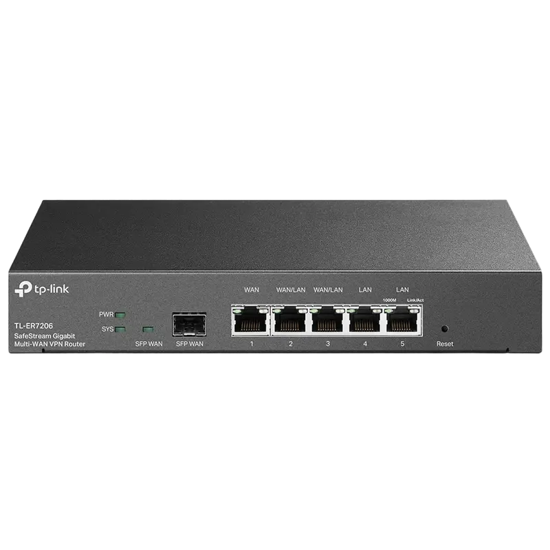 VPN Маршрутизатор TP-LINK ER7206(TL-ER7206), Чёрный