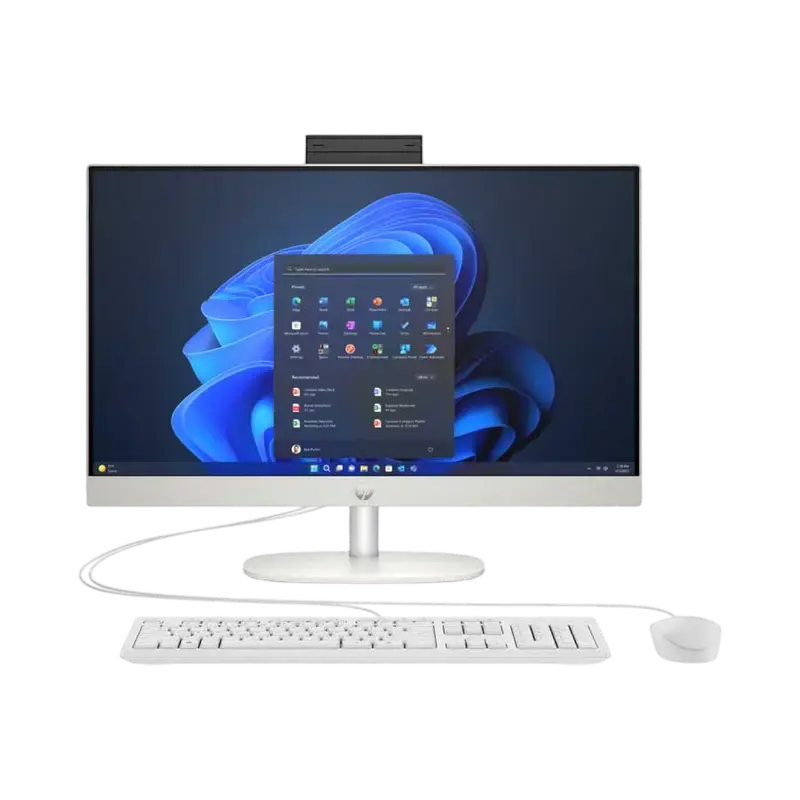 Моноблок HP ProOne 240 G10, 23,8", Intel Core Ultra 5 125U, 8Гб/512Гб, Без ОС, Белый