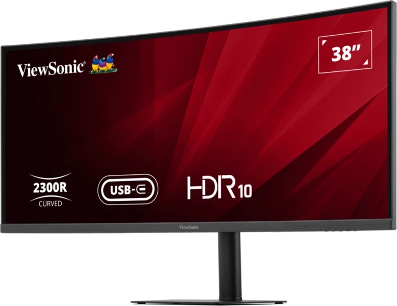 38” Монитор VIEWSONIC VA3820C/ UltraWide QHD / Curved/ 75Hz/ 21:9 / Black — изображение 4
