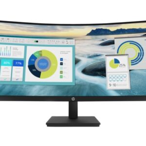 34.0" Монитор HP VA LED P34hc G4 / UltraWide / Curved / 21:9 / Black