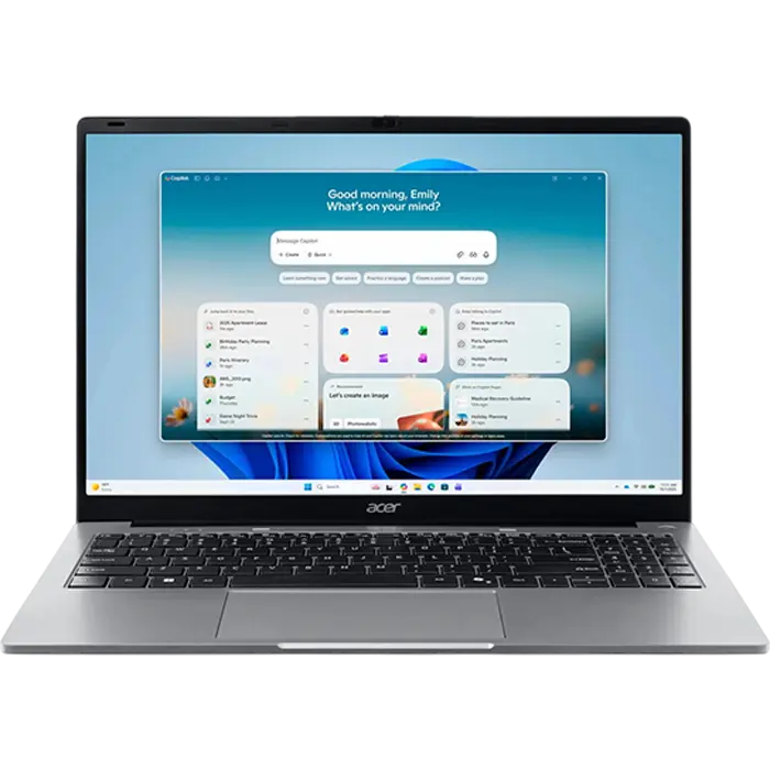 Ноутбук 15,6" Acer Aspire Lite 15 AL15-47P, Grey, AMD Ryzen 3 5400U, 8Гб/512Гб, Linux eShell