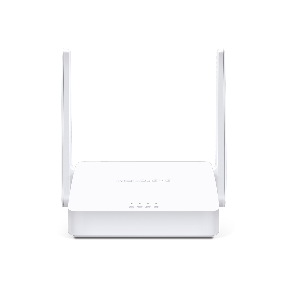 Wi-Fi роутер MERCUSYS MW301R / N300 / Wi-Fi4 / 1WAN+4LAN / 2 external antennas