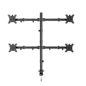 Регулируемый настольный кронштейн для 4 мониторов 13”-32”  Gembird MA-D4-01