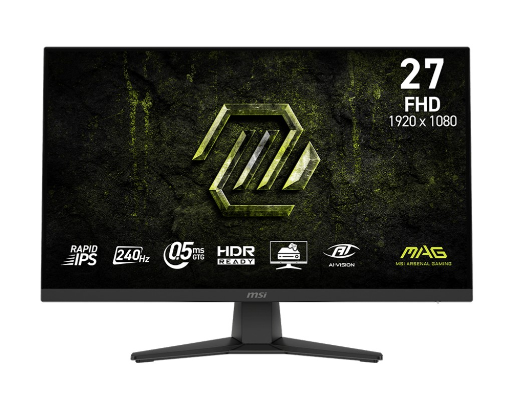 27.0” Игровой Монитор MSI MAG 272F X24/ 0.5ms / 240Hz / Black