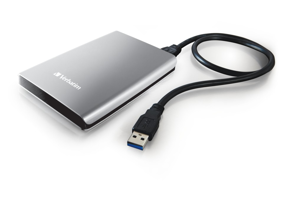 2.5” HDD Extern Verbatim Store 'n' Go G1 / USB3.0 / 1.0TB / Silver — изображение 3