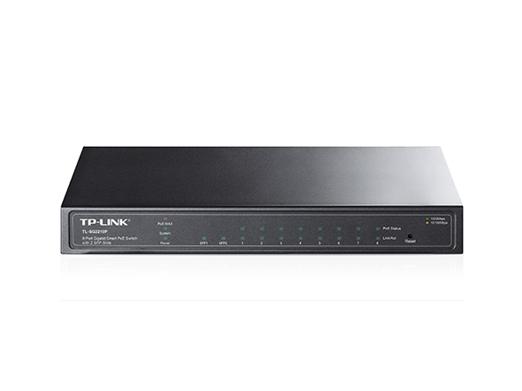 Коммутатор TP-LINK SG2210P / 10 port  / 1000Mbps