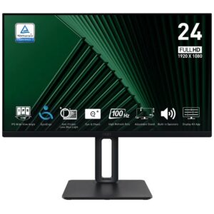 23.8” Монитор MSI MP245PG/ 1ms/ 100Hz/ Black