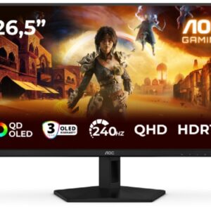 26.5” Игровой Монитор AOC Q27G4SDR/ QHD/ QD OLED/ 240Hz