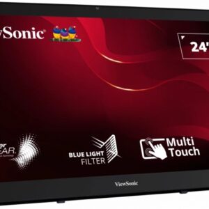 23.6” Портативный сенсорный монитор VIEWSONIC TD1655 / 10ms / Black