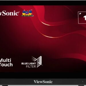 15.6” Портативный сенсорный монитор VIEWSONIC TD1630-3 / HD/ 5ms / Black