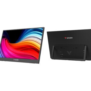 15.6” Портативный монитор VERBATIM Light 15.6” / 4ms / Black