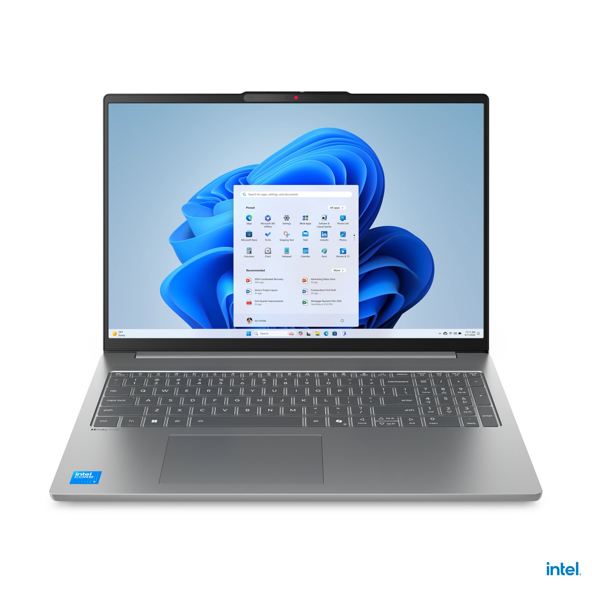 Ноутбук 16” Lenovo IdeaPad Slim 3 16IRH10R/  WUXGA/ Intel Core i5-13420H/ 16GB/ 512GB SSD/ Luna Grey