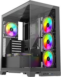 Компьютер ATOL PC1128MP - Gaming A-RGB#3.5 v2/ AMD Ryzen 5 8400F/ 16GB/ 512GB SSD/ RX9060XT