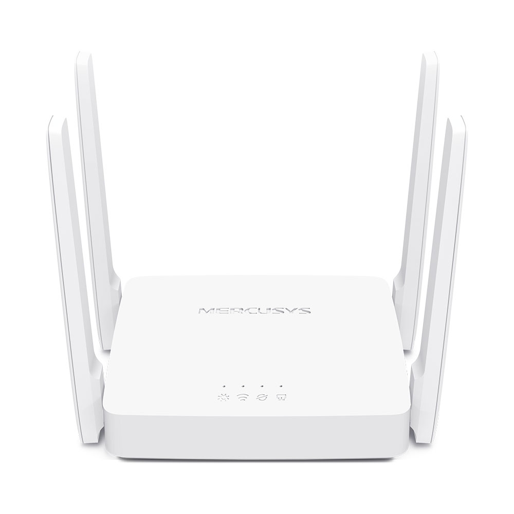 Wi-Fi роутер MERCUSYS AC10 / AC1200 Dual Band / Wi-Fi5 / 1 WAN+2 LAN / 4 external antennas