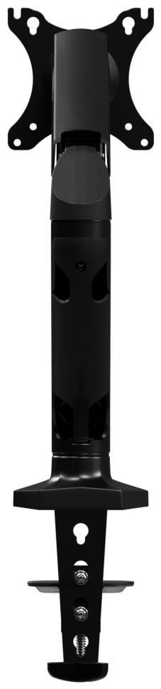 Arm for 1 monitors 13”-31.5” - AOC AS110D0 Black, Desk Clamp/Grommet, Aluminum structure, Gas spring, Height adjustment, Max.Load: 2-9kg, Tilt: '-90°~+85°, Swivel:180°, Rotation:360°, Hidden cable management, VESA 75/100 — изображение 5