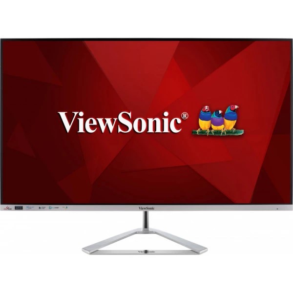 31.5” Monitor VIEWSONIC VX3276-2K-MHD-2 / 2K / 4ms / Silver/Black