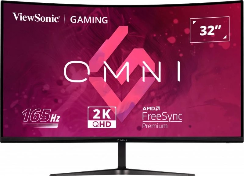 31.5” Игровой Монитор VIEWSONIC VX3218C-2K / 2K / Curved / 1ms / 165Hz / Black