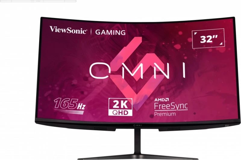 31.5” Игровой Монитор VIEWSONIC VX3218C-2K / 2K / Curved / 1ms / 165Hz / Black — изображение 2