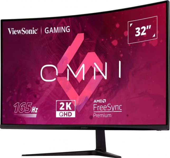 31.5” Игровой Монитор VIEWSONIC VX3218C-2K / 2K / Curved / 1ms / 165Hz / Black — изображение 4
