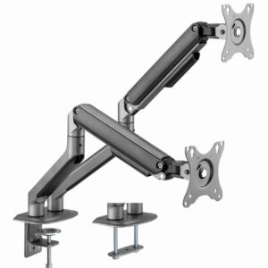 Suport pentru monitor dublu reglabil cu montare pe masa 17”-32”, Gembird MA-DA2-05