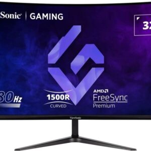 31.5” Monitor Gaming VIEWSONIC VX3218-PC-MHD / FHD / Curved / 1ms / 180Hz / Black