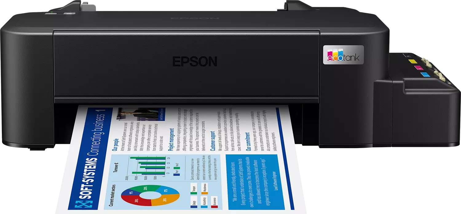 Принтер с СНПЧ Epson  Eco Tank L121 / A4 / Black