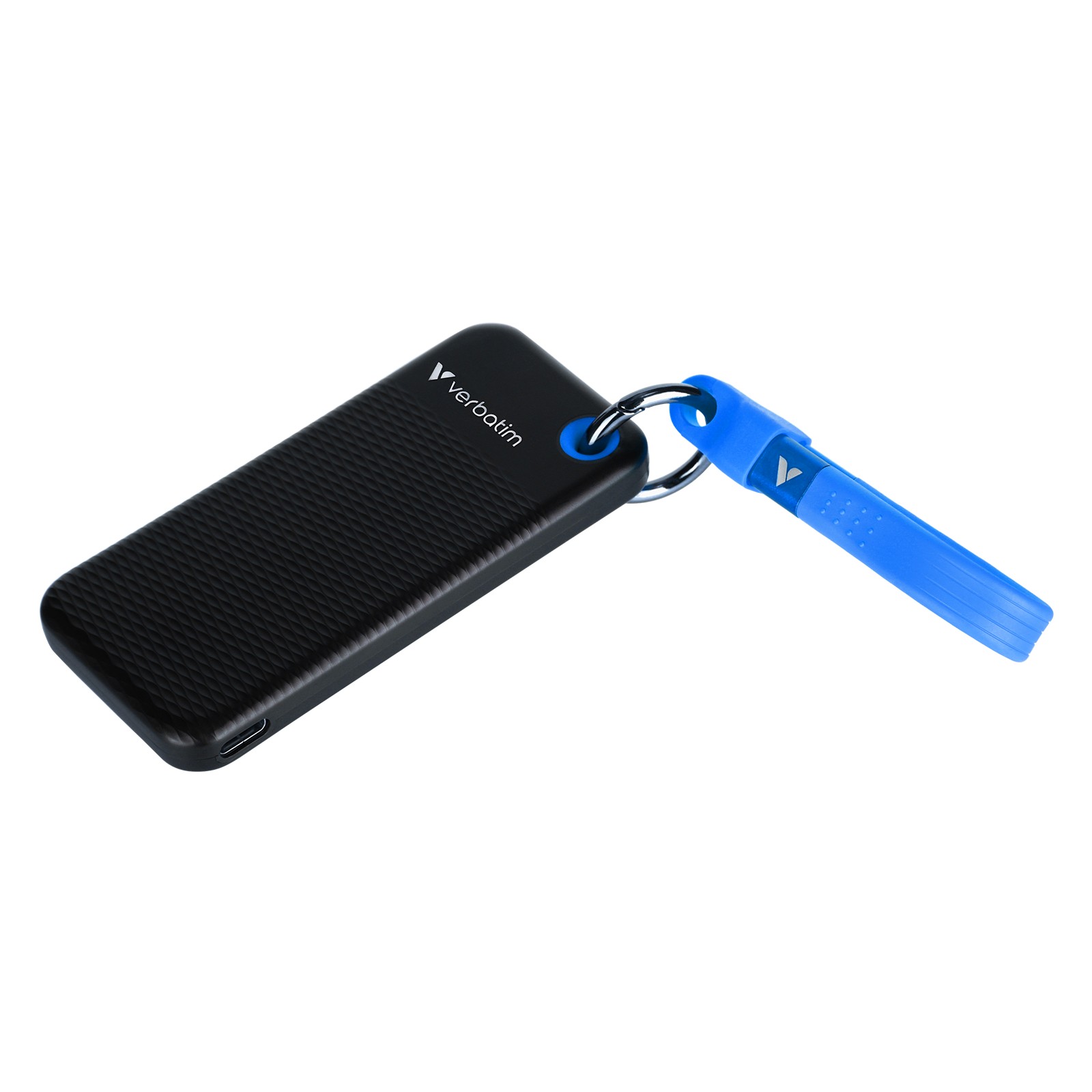 M.2 Внешний SSD Verbatim Pocket / 2TB / USB 3.2 Gen 2 / Black/Blue — изображение 2