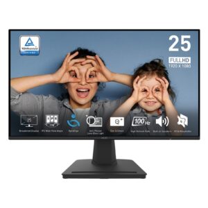 24.5” Монитор MSI PRO MP252/ 1ms/ 100Hz/ Black