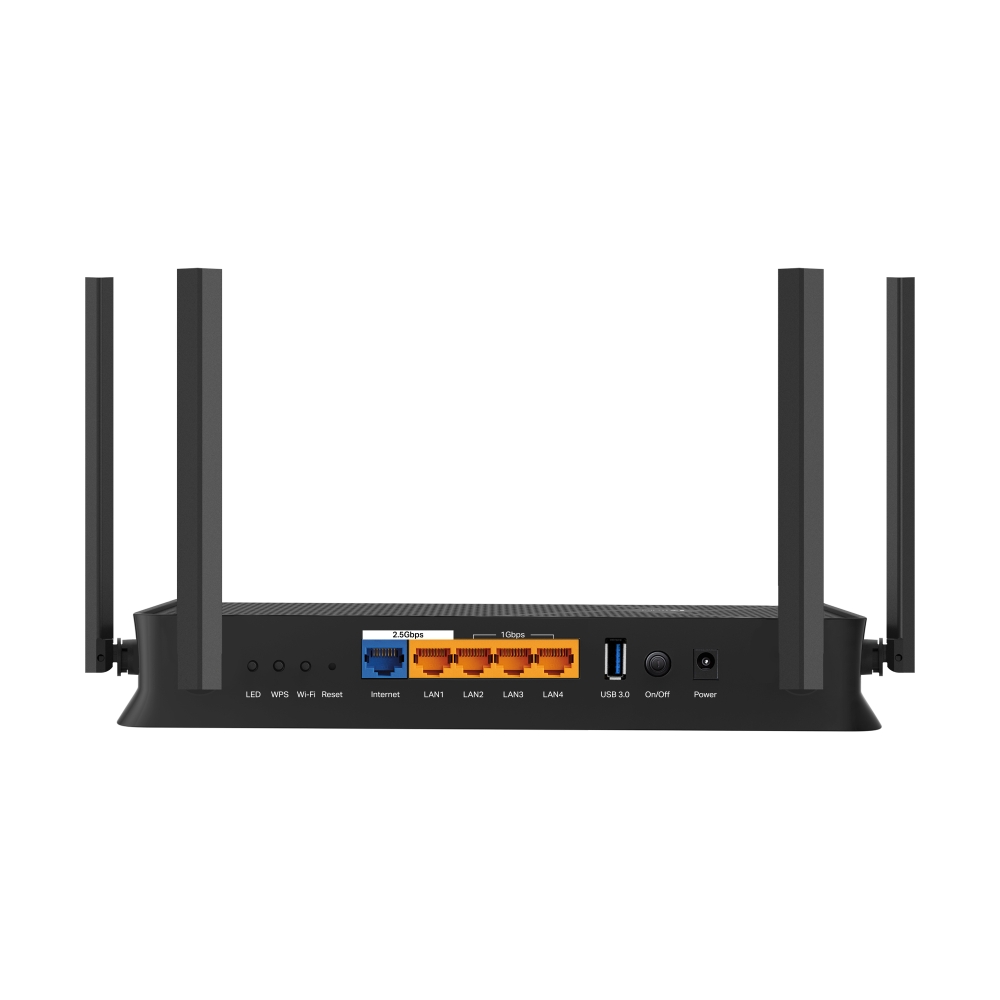 Wi-Fi роутер TP-LINK Archer BE230/ AX3600 Dual Band / Wi-Fi7 / 2.5Gigabit / 4 external antennas — изображение 3