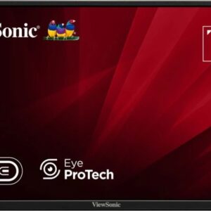 15.6” Портативный Монитор VIEWSONIC VA1650 + Sleeve Case / 7ms / Black