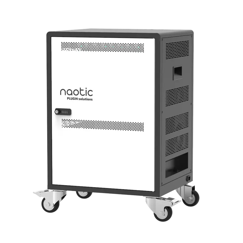 Naotic Charging Cabinet 20 Devices (Tablets, Notebooks), 20 USB-A ports/20 USB-C ports, 3…