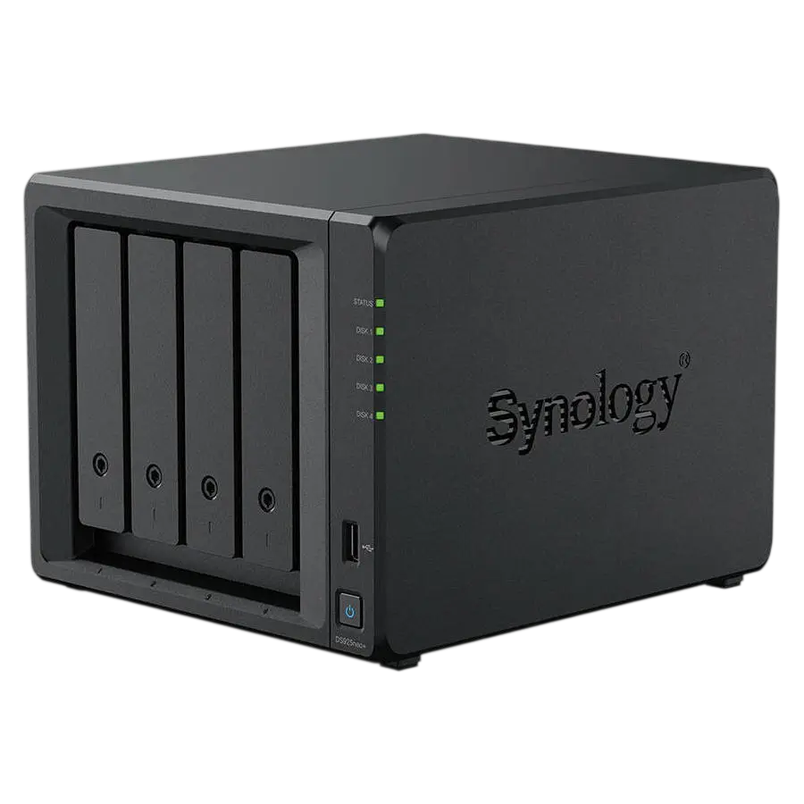 SYNOLOGY «DS925neo+», 4-bay, AMD Ryzen 4-core 2.2GHz, 1x4Gb non-ECC +1Slot,…