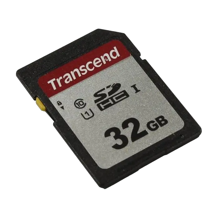 Карта памяти Transcend SDHC Class 10, 32Гб (TS32GSDC300S)