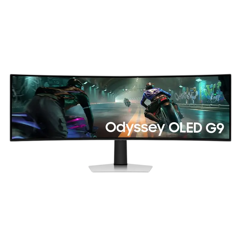 49″ Игровой монитор Samsung S49DG910, OLED 5120×1440 Dual QHD, Серебристый