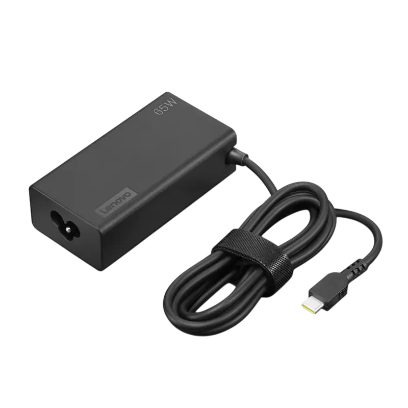 Lenovo USBC 65W AC Adapter G2, (WxDxH): 90x46x26,5 mm, Weight: 310 g, 1 m (power cord);…