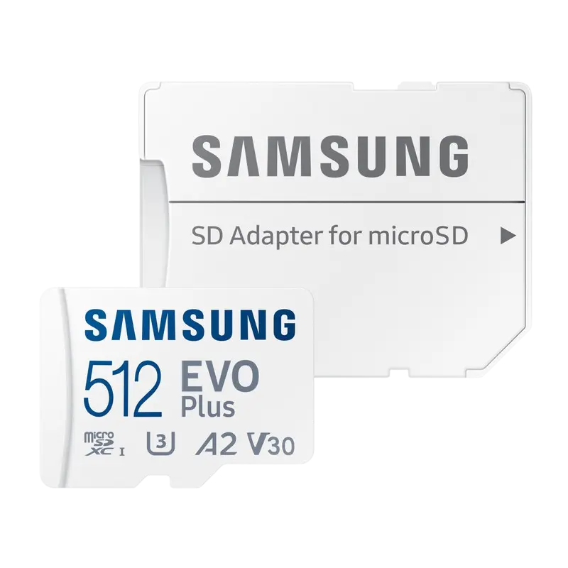 Карта памяти Samsung EVO Plus MicroSD, 512Гб (MB-MC512SA/APC)