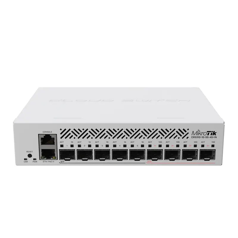 Точка доступа MikroTik  CRS310-1G-5S-4S+IN, Белый