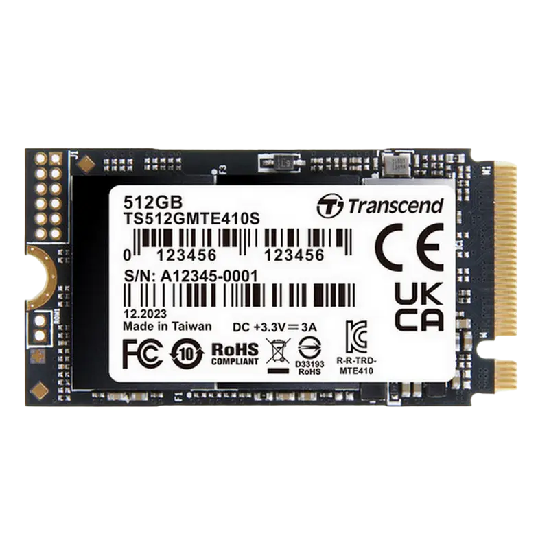 Накопитель SSD Transcend MTE410S, 512Гб, TS512GMTE410S