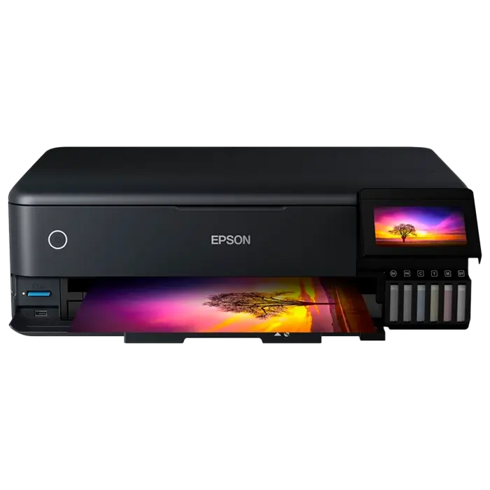 Струйный МФУ Epson L8180, Чёрный