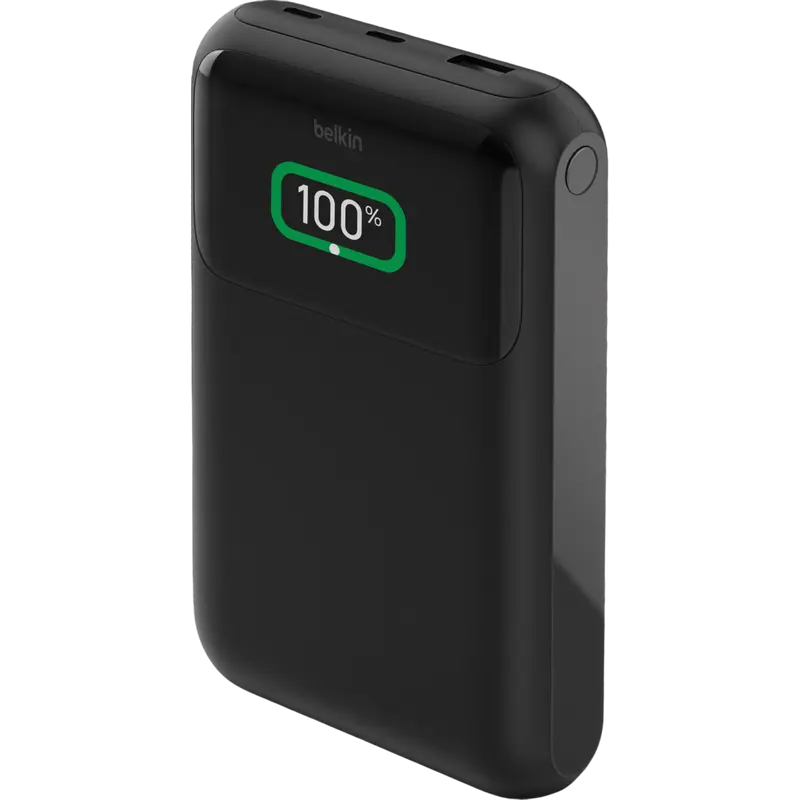 Power Bank 20000mAh Belkin Boostcharge with Display, 3 port, 65W, Black