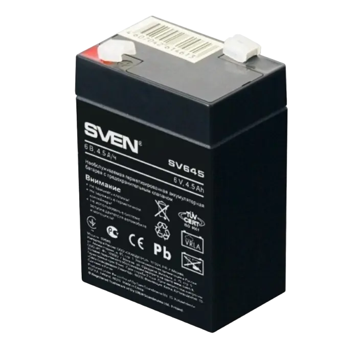 Аккумулятор для резервного питания SVEN SV-0222064, 6В 4,5