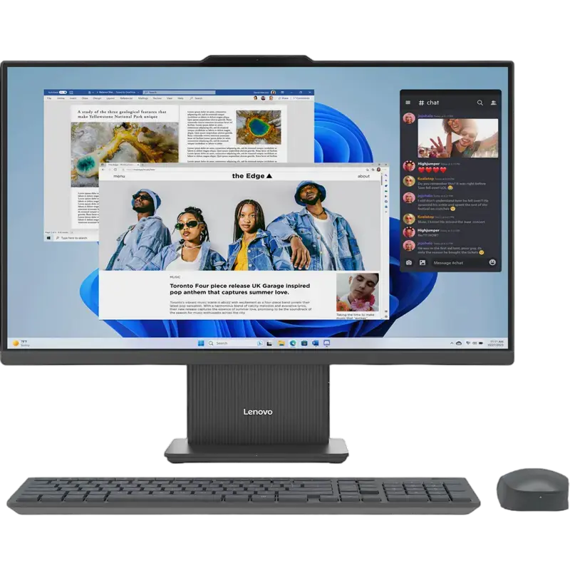 Lenovo AIO IdeaCentre 3 24ARR9 Cloud Grey (23.8″ FHD IPS Ryzen 5 7535HS…