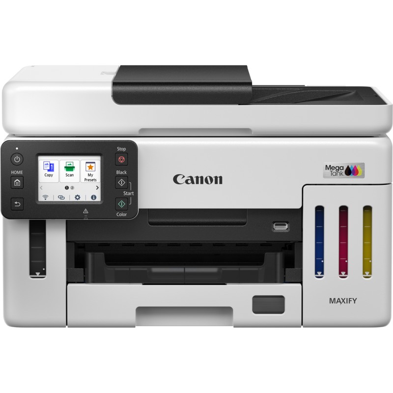 МФУ с СНПЧ Canon MAXIFY GX6140/ Duplex / ADF / Wi-Fi / RJ45 / White