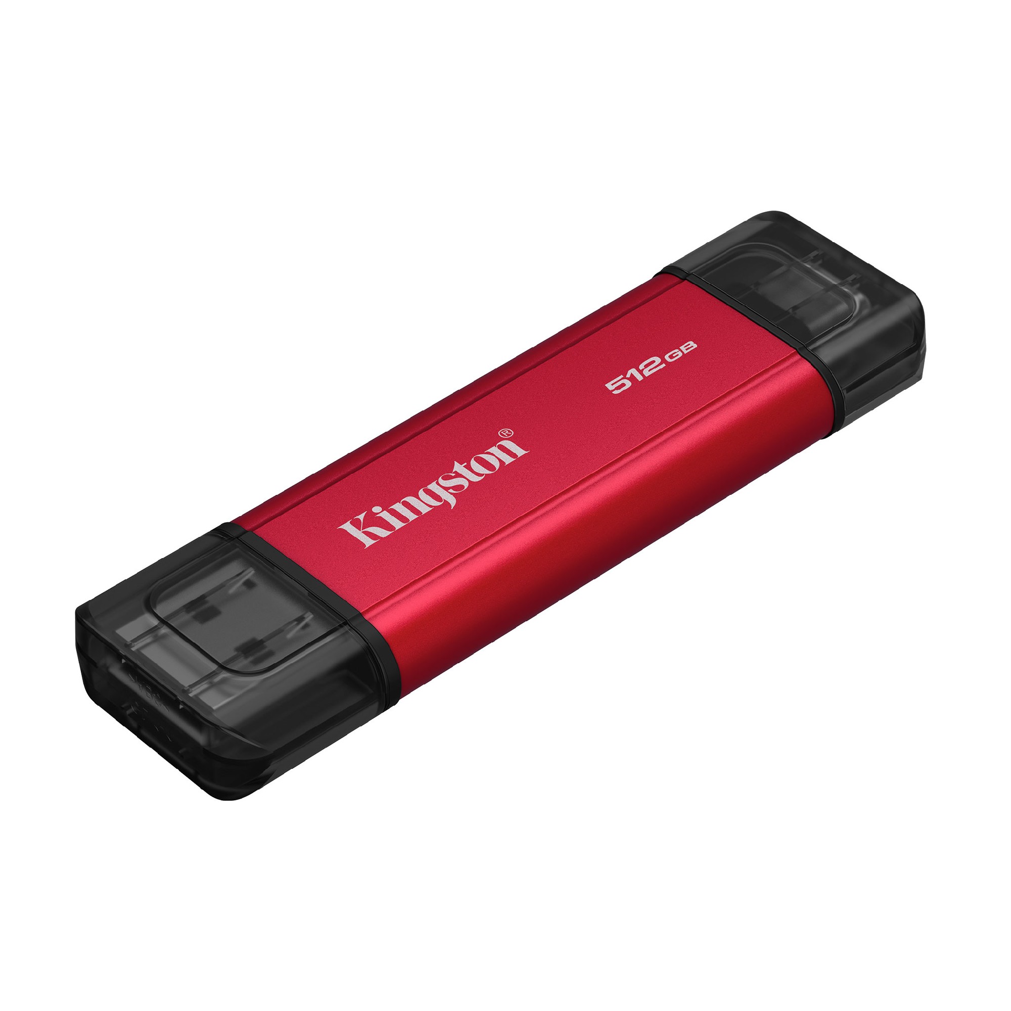 Портативный накопитель SSD Kingston SPSD/ 512ГБ/ USB Type-A/Type-C — изображение 3