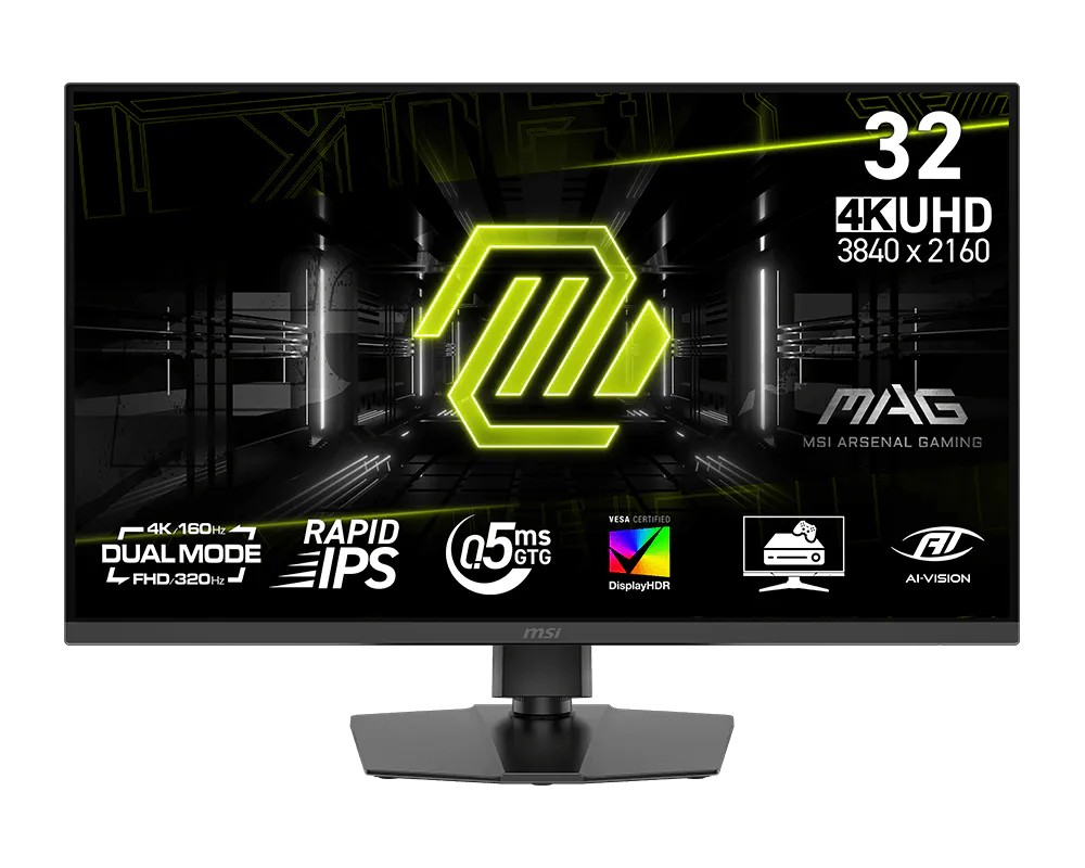 31.5” Игровой Монитор MSI MAG 321UPD E14/ 4K / 1ms / 320Hz