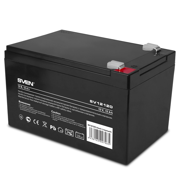 SVEN SV12120, Battery 12V 12AH