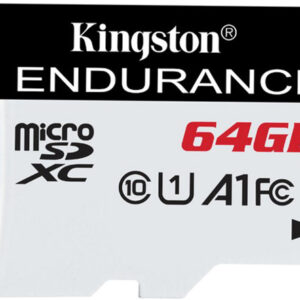 Карта памяти microSD 64GB Kingston High Endurance, 95Mbps