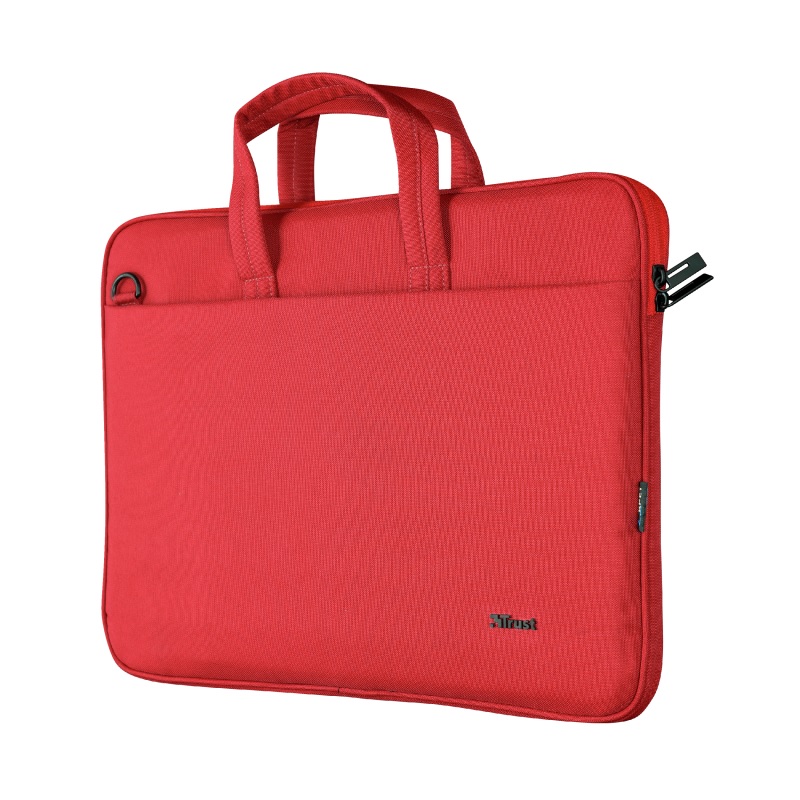Trust NB bag 16” Bologna, Eco-friendly Slim laptop bag for 16” laptops, (410 x 290mm), Red — изображение 2