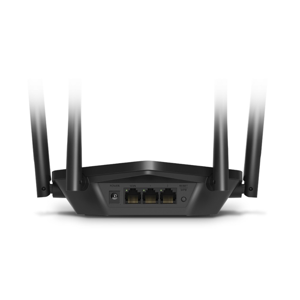 Wi-Fi роутер MERCUSYS MR60X / AX1500 Dual Band / Wi-Fi6 / Gigabit / 1WAN+2LAN / 4 external antennas — изображение 2